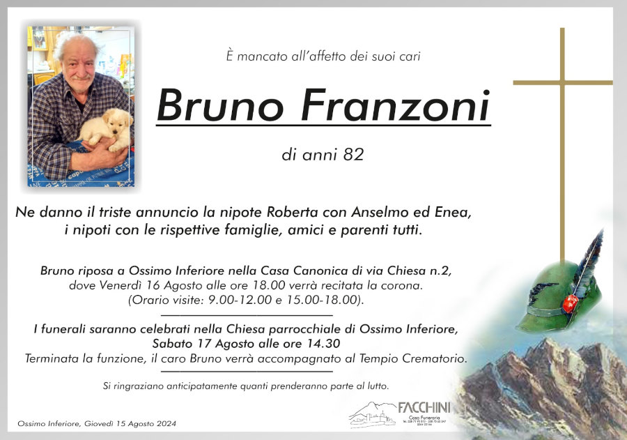 15 agosto 2024: def Bruno Franzoni - Ossimo Inf.