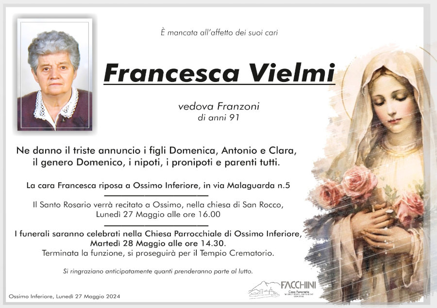 27 maggio 2024: def Francesca Vielmi - Ossimo inf.