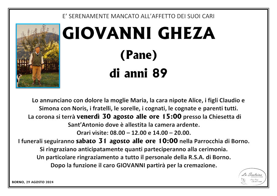 29 agosto 2024: def Giovanni Gheza - Borno