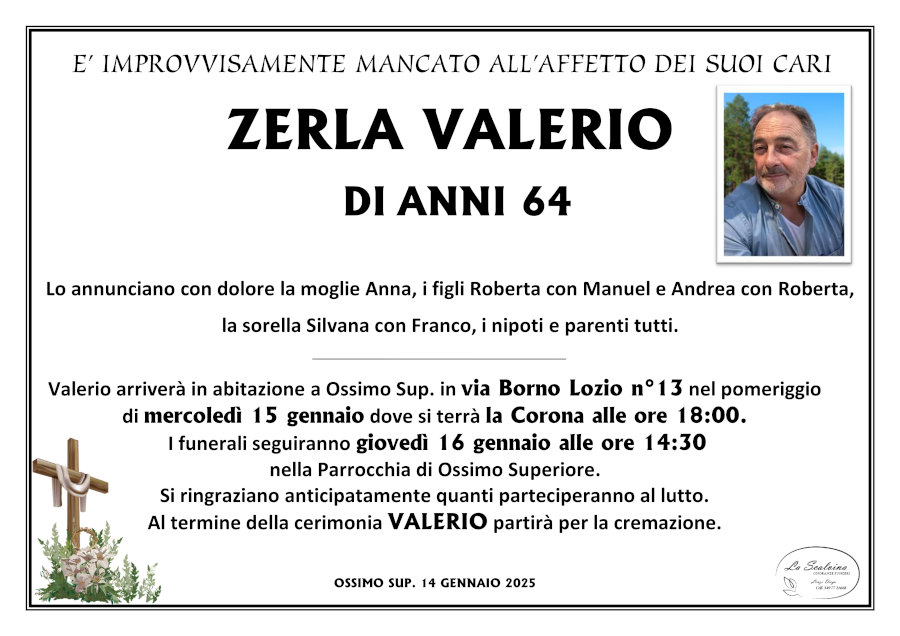 14 gennaio 2025: def Valerio Zerla - Ossimo Sup.